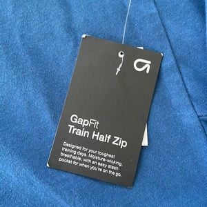 gapfit half zip train sweatshirt